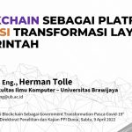Teknologi Blockchain Sebagai Government Transformation Pasca Covid-19