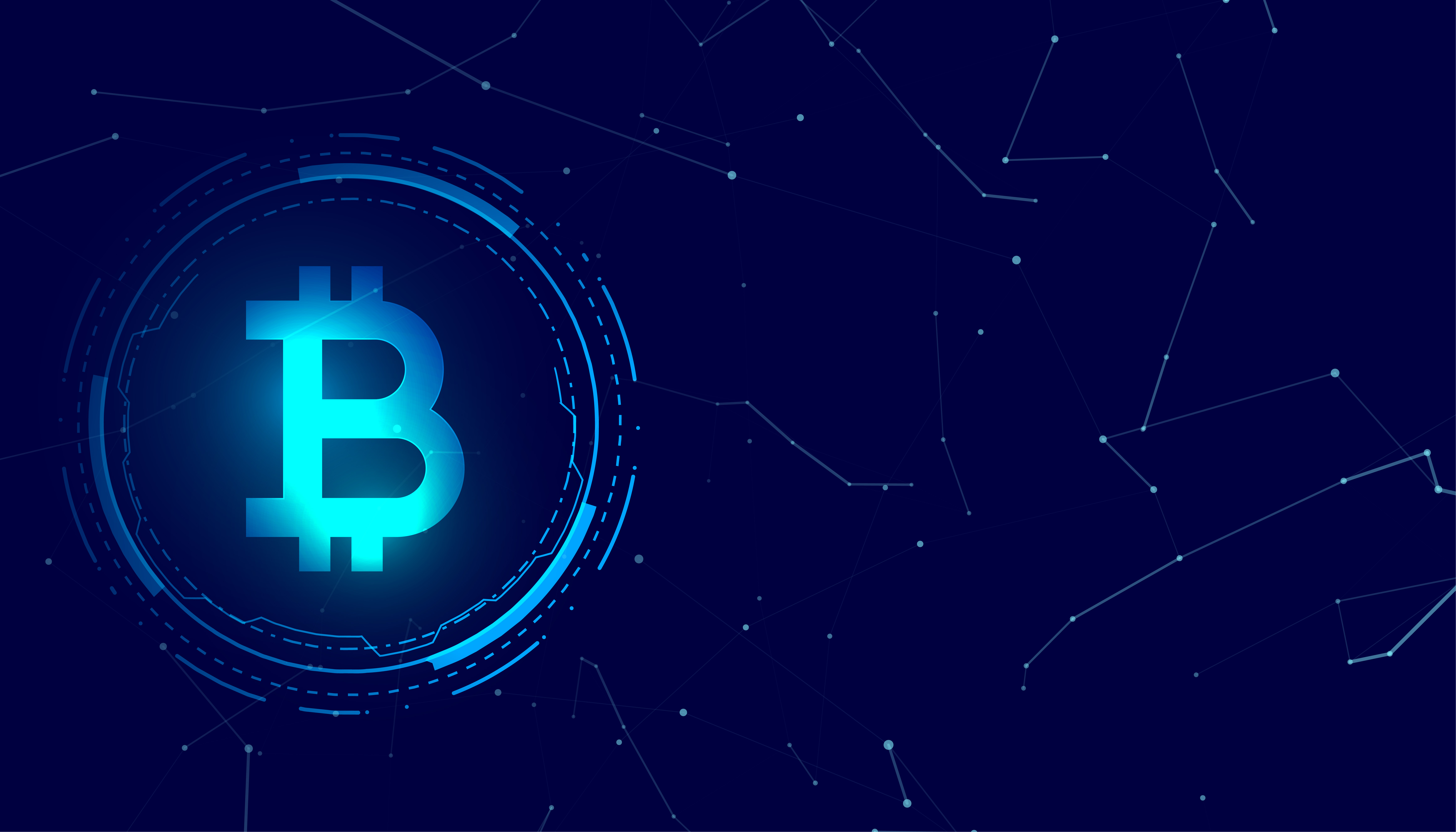 bitcoin blockchain digital coin crypto currency concept backgrou