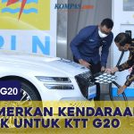 Sambut KTT G20, RI Pamerkan Kendaraan Listrik dan SPKLU Ultra Fast Charging