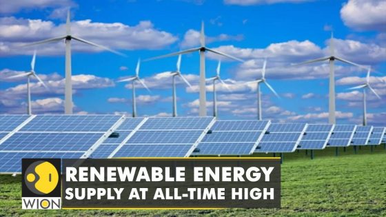 Renewable Energy supply to break global records this year