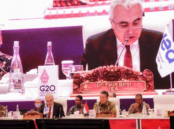 At G20 Ministerial in Indonesia, Executive Director highlights need for clean energy action in response to energy crisis