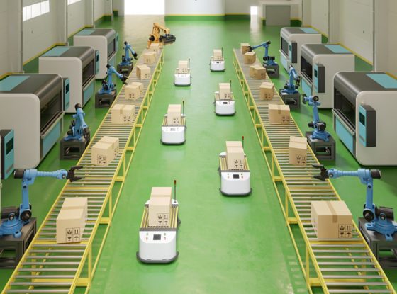 AUTOMATED GUIDED VEHICLES (AGV).